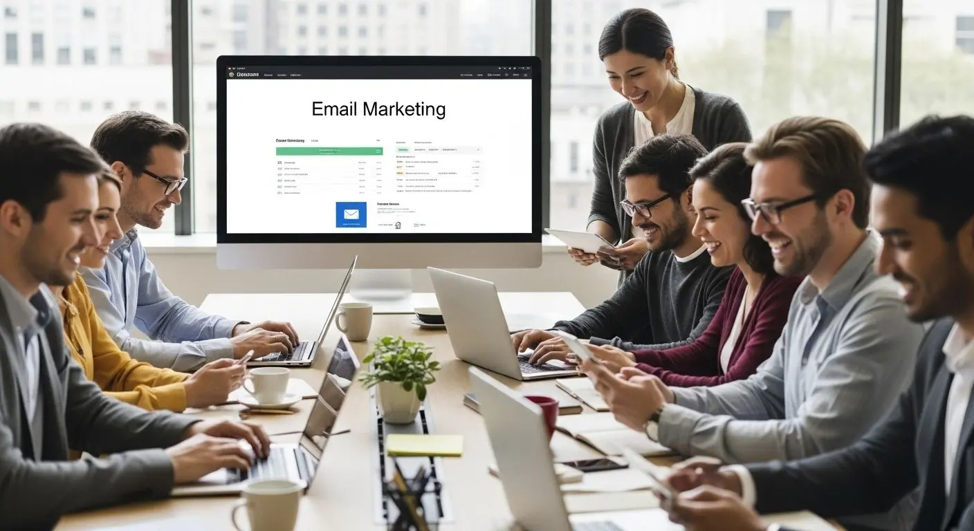 email marketing associations teamwork