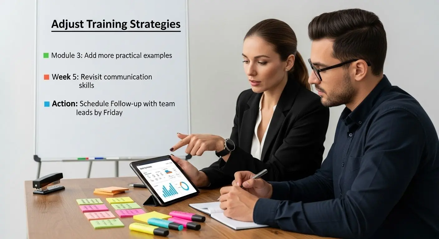 training feedback adjustment