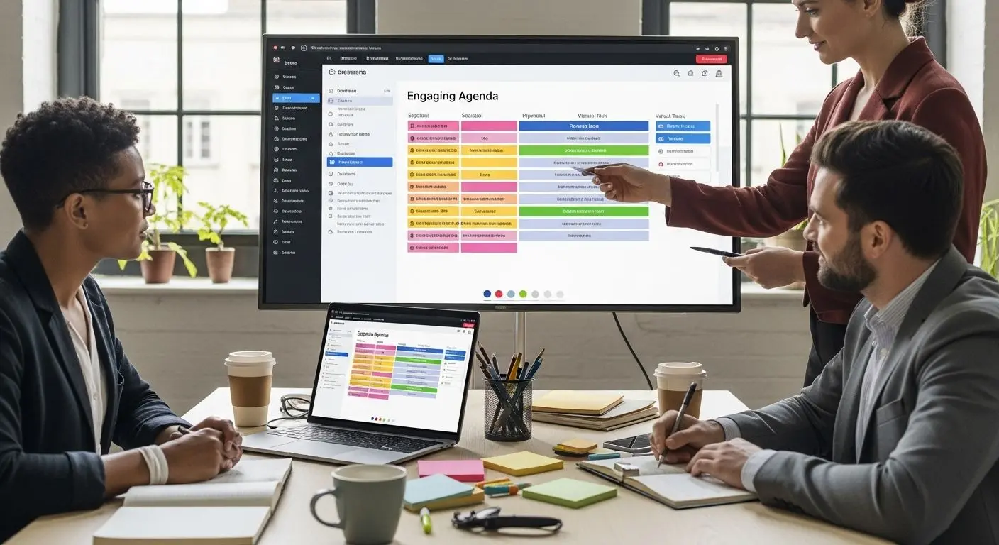 hybrid event agenda planning