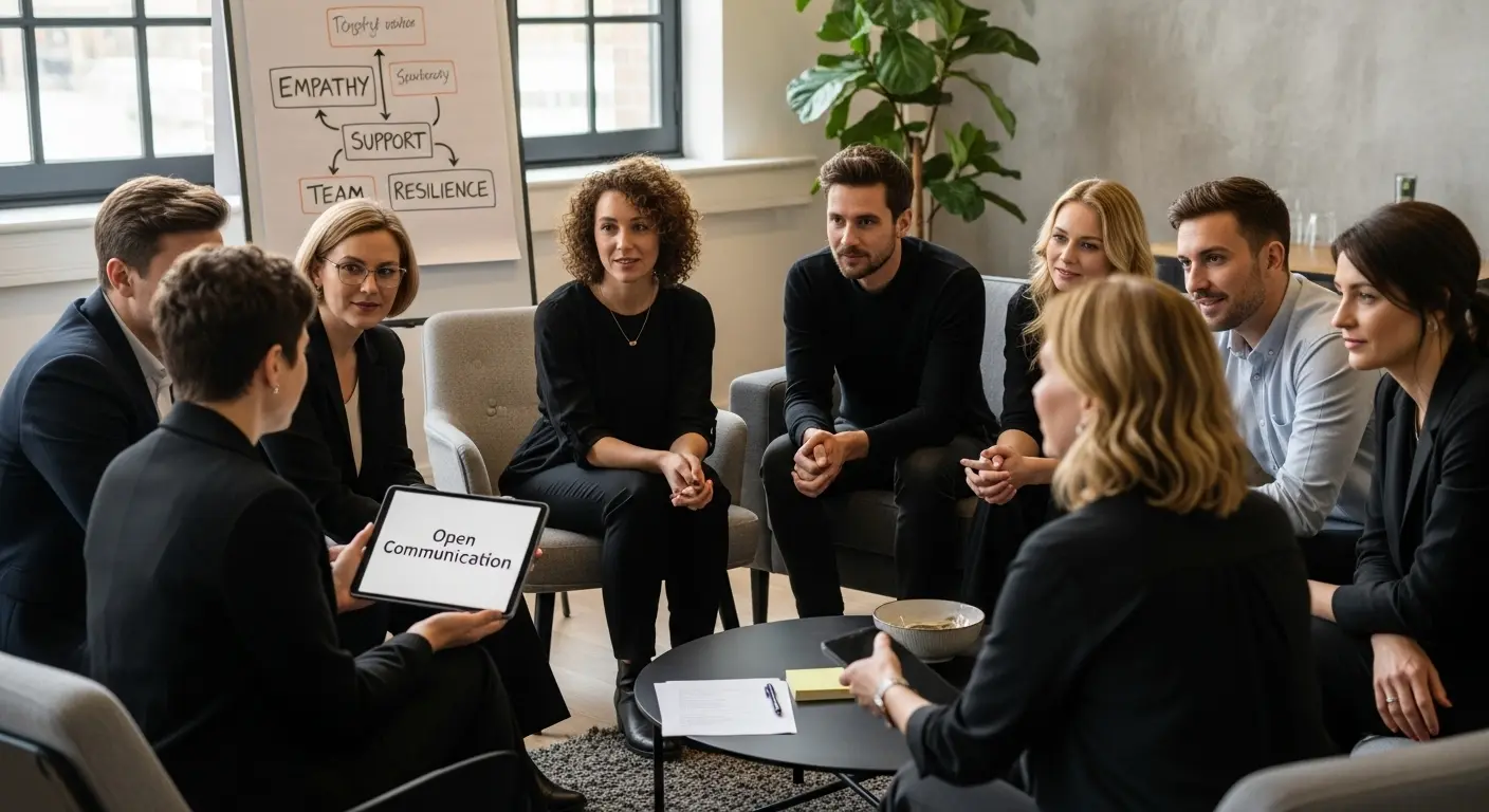 team stress management leadership