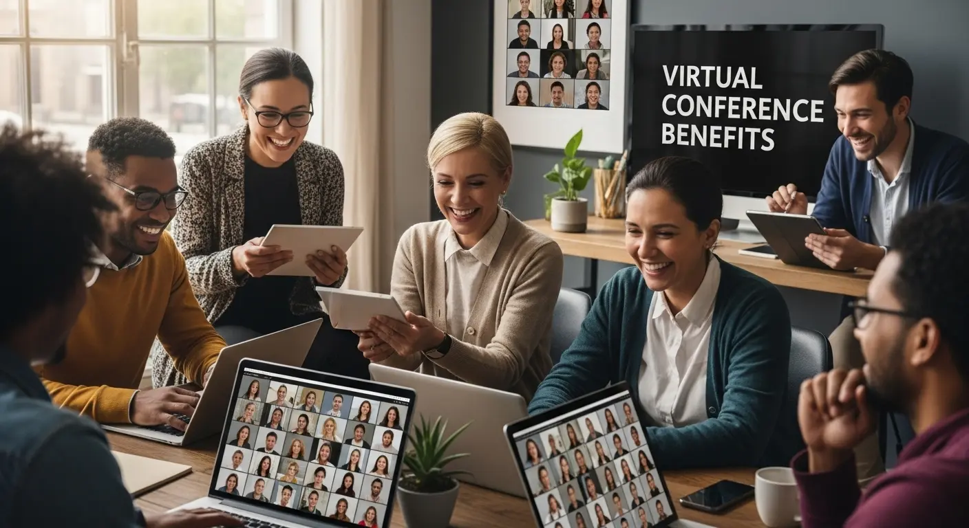 virtual conference benefits