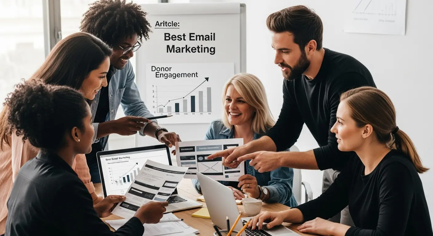 nonprofit team email marketing