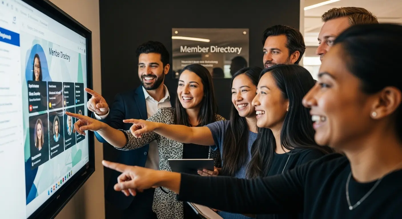 member directory team meeting