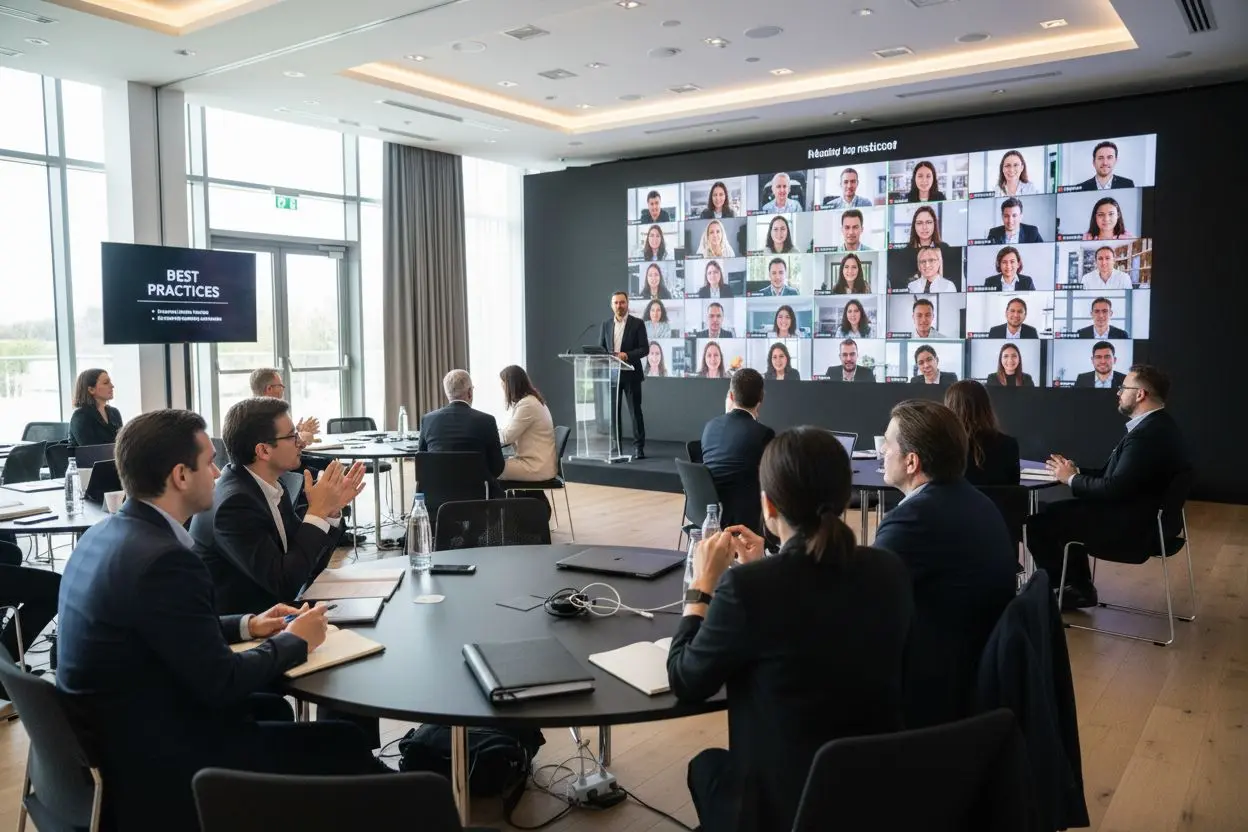 hybrid event best practices