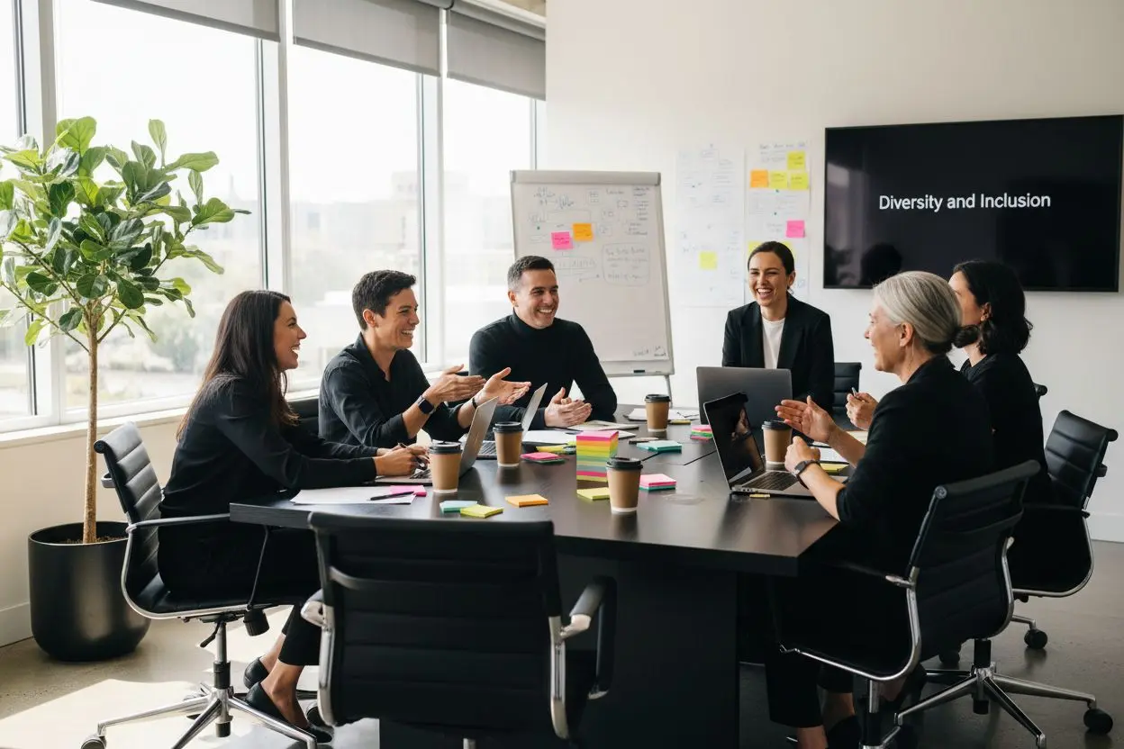 diversity inclusion teamwork office