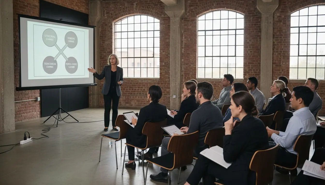 organizational change meeting