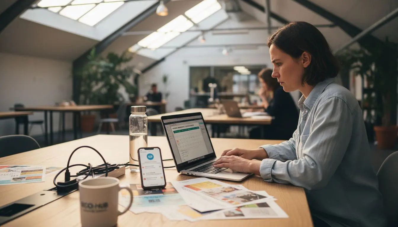 Organiser scheduling virtual association event