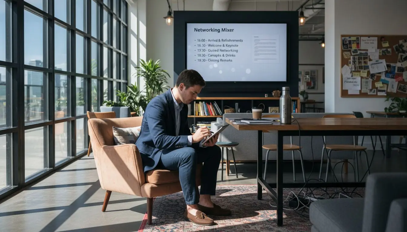 User personalizing virtual networking experience