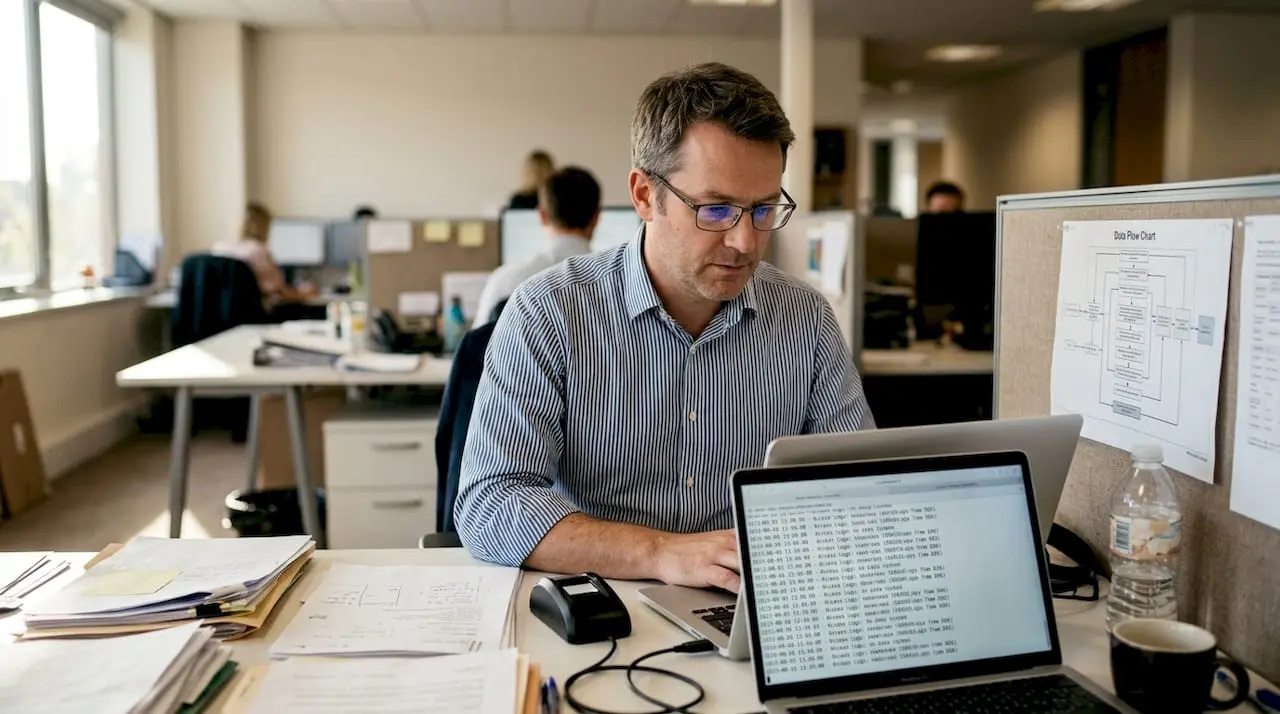 Manager monitoring secure data access workspace