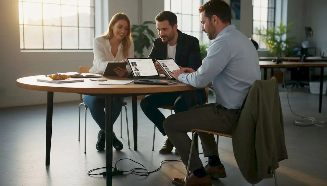 Members using interactive directory in workspace