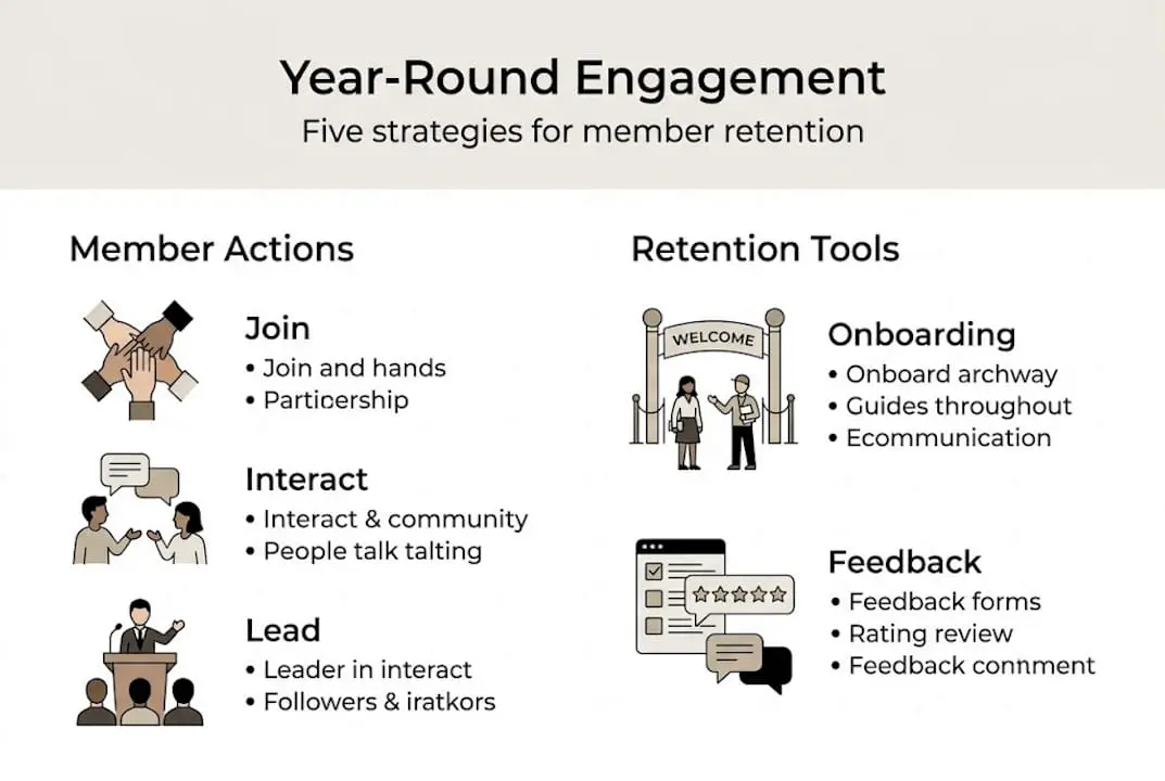 Infographic five key engagement strategies