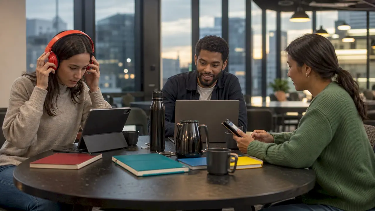 Virtual event hosts coordinating engagement