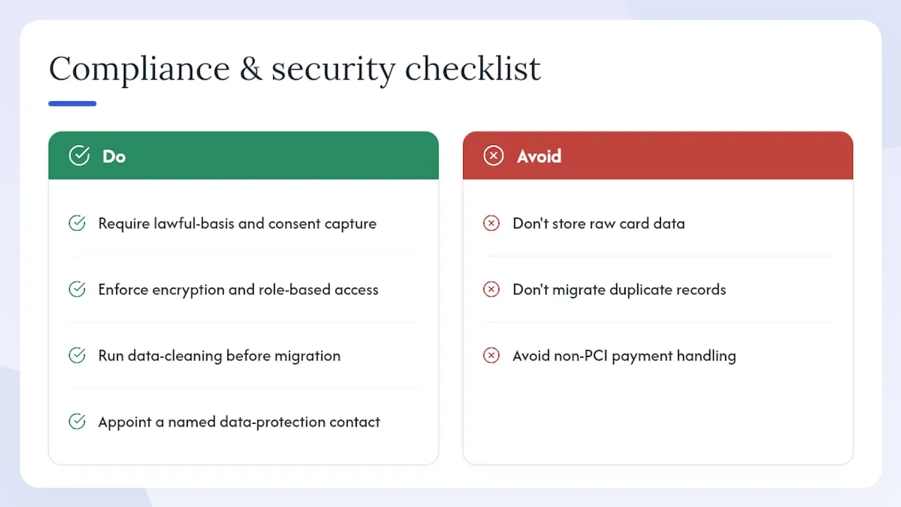 UK compliance and security requirements you must check — overview diagram