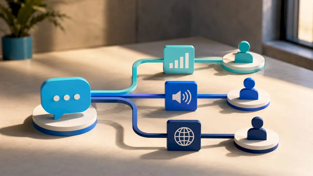 Accessible communication paths reaching students