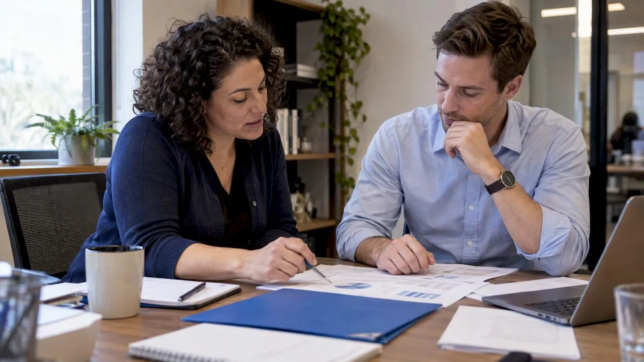 Staff reviewing membership satisfaction and renewals