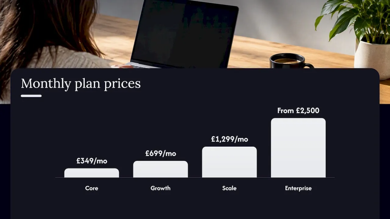 Colossus plans and pricing — overview diagram