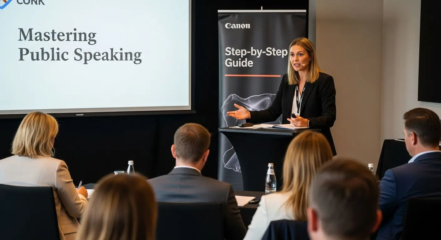 Mastering Public Speaking for Leaders: A Step-by-Step Guide
